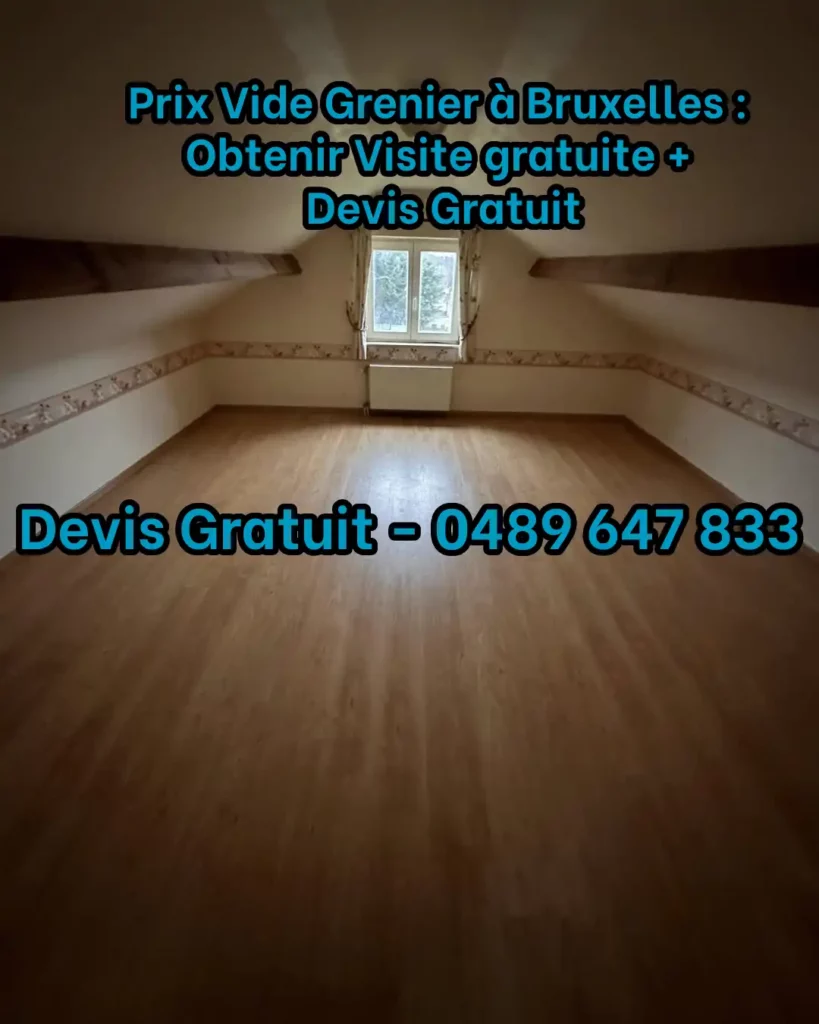 Prix Vide Grenier à Bruxelles
